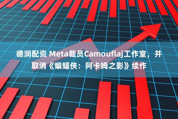 德润配资 Meta裁员Camouflaj工作室，并取消《蝙蝠侠：阿卡姆之影》续作
